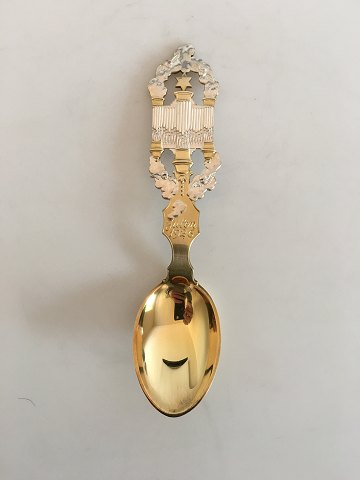 A. Michelsen Christmas Spoon 1926 Gilded Sterling Silver