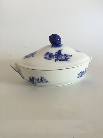 Royal Copenhagen Blue Flower Braided Lidded Bowl No 8174