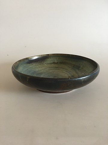 Bing & Grondahl Unique Stoneware Bowl by Lotte Lindahl No C79