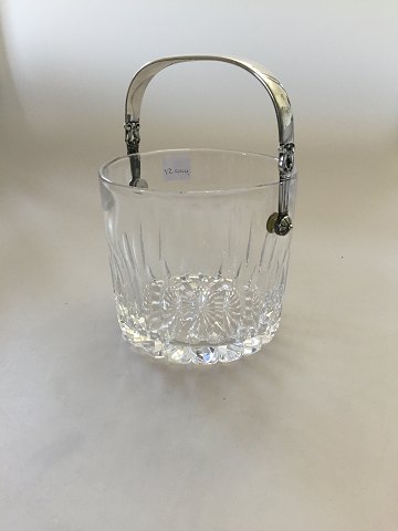 Georg Jensen Acorn Icebucket in Sterling Silver and Glass No 1137