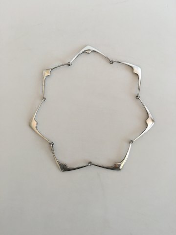 Hans Hansen Sterling Silver Necklace No 316