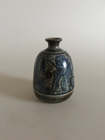 Bing & Grondahl Unique Stoneware Vase by Cathinka Olsen No 680