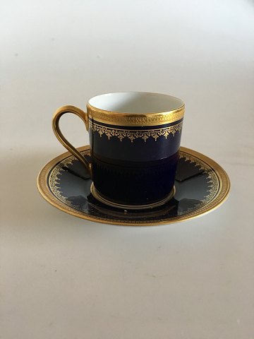 Rosenthal Mocca Cup in gold and blue