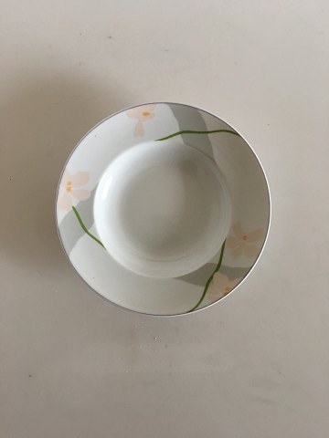 Bing & Grondahl Grey Orchide Soup plate No 323