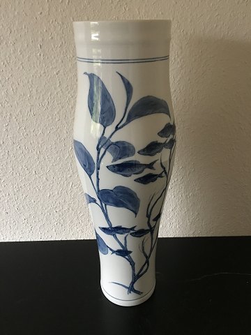 Royal Copenhagen Unique vase with Fish from 1991