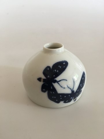 Bing & Grondahl Art Nouveau Vase with Butterflies No 3236/25
