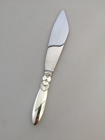 Georg Jensen Cactus Sterling Silver Cake Knife No 196