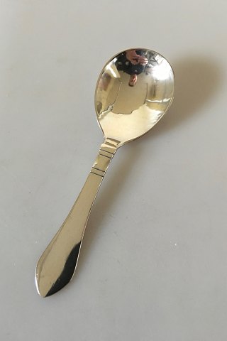 Georg Jensen Sterling Silver Continental Compote Spoon No 161
