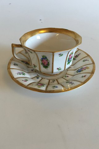 Royal Copenhagen Henriette Tea Cup and Saucer No 8500