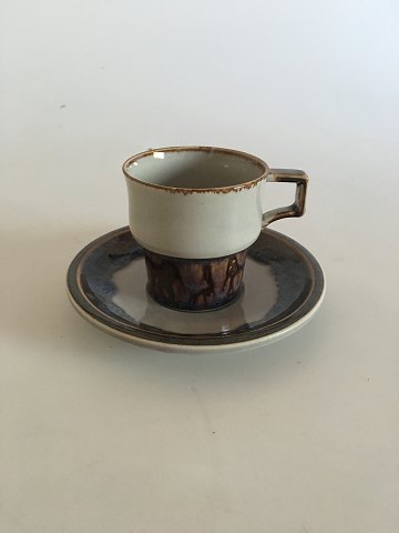 Bing & Grondahl Stoneware Mexico Coffee Cup and Saucer No 305