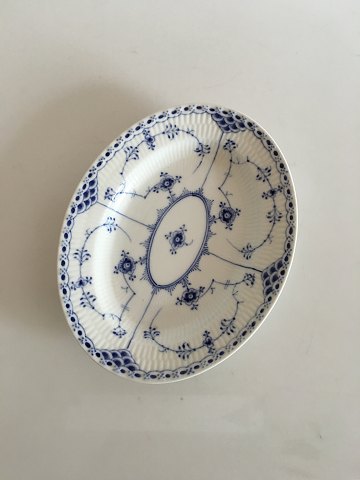Royal Copenhagen Blue Fluted Half Laced Oval Platter No 531