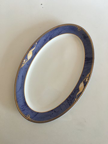 Royal Copenhagen Blue Magnolia Large Oval Platter No 375