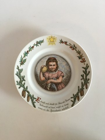Royal Copenhagen German Peterchens Weihnacht Plate Motiv No 3