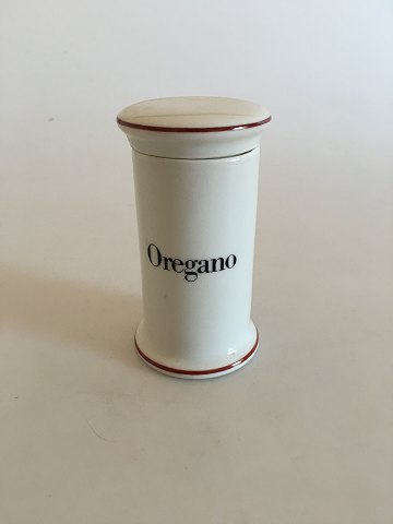 Bing & Grondahl Oregano Spice Jar No 497 from the Apothecary Collection