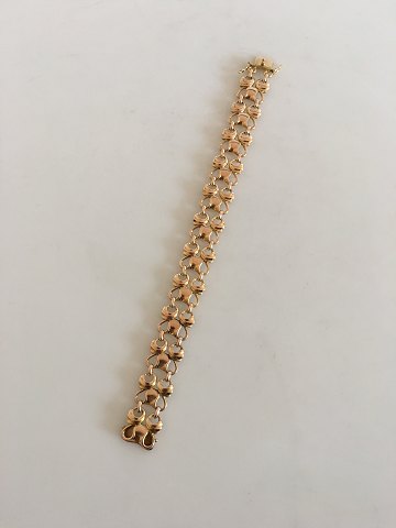 Georg Jensen 14K Gold Bracelet  No 346