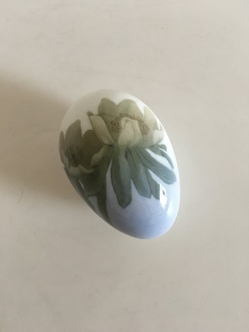 Bing & Grondahl Art Nouveau Egg with Flowers

