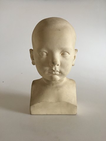 Royal Copenhagen Bust of Childs Head by Utzon Frank