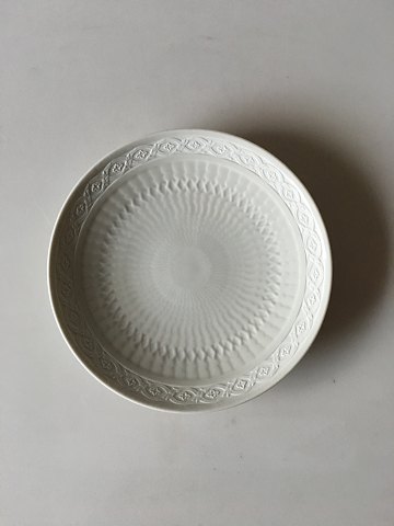 Royal Copenhagen White Fan Cake Plate No 11533