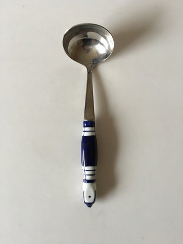 Bjorn Wiinblad Siena Blue Rosenthal Sauce Spoon in Ceramic and Stainless Steel