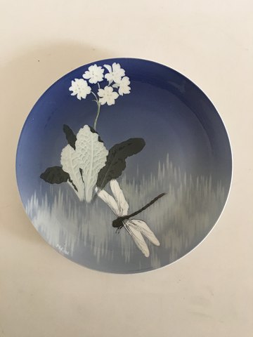 Royal Copenhagen Motif Platter with Unique Decoration No. 6865 by Marianne Höst 
from October 1898
