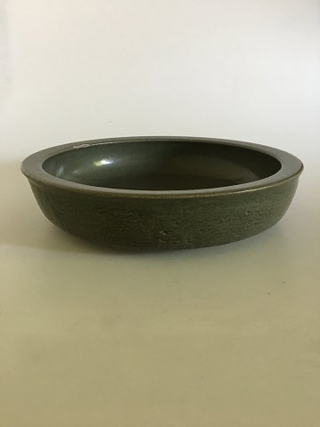 Royal Copenhagen Alev Siesbye Ceramic Bowl. Olive Green