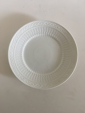 Royal Copenhagen White Fan Dinner Plate No 11519