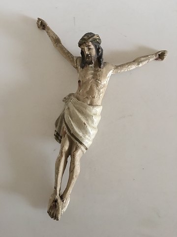 Beautiful Crucifix 1700 century.. Jesus on the cross, in painted wood