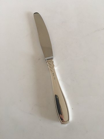 "Rex" Luncheon Knife in Silver and Stainless Steel. 19 cm. W & S Sorensen