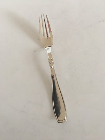 "Rex" Luncheon Fork in Silver. 17.2 cm. W & S Sorensen