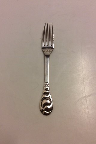 Evald Nielsen Silver Lunch Fork no. 4