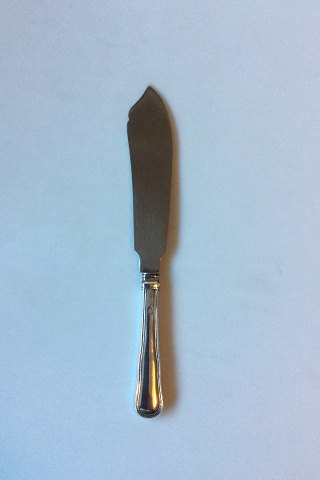 Dobbeltriflet Cake Knife in Silver and Stainless Steel Blade