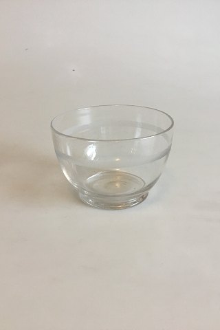 Little Clear Glass Bowl with engraved band