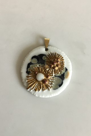 Royal Copenhagen Porcelain Pendant Piece for Necklace