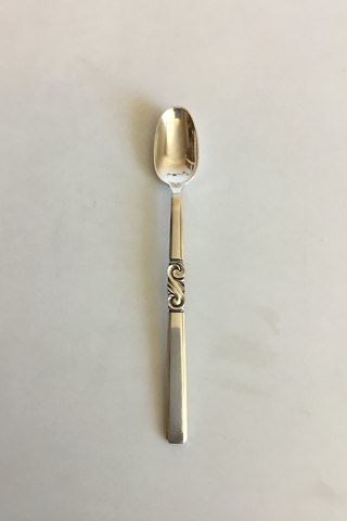 Georg Jensen Sterling Silver Scroll Iced Tea Spoon No 37