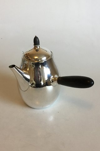 Georg Jensen Sterling Silver Coffee Pot with Ebony Handles No 80D