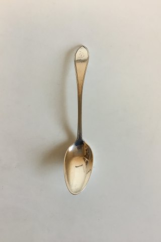 Set of 6 Silver Spoon with engraving. From 1787-1923