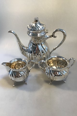 Christian Michelsen Danish Silver Coffee set(3)