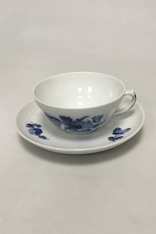 Royal Copenhagen Blue Flower Braided Tea Cup and Saucer No 8049
