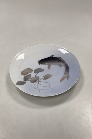 Royal Copenhagen Art Nouveau Plate with Fish No. 98
