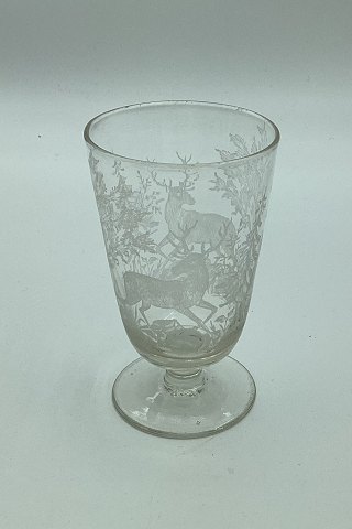Toddy glass from Kastrup Glasværk c. 1910