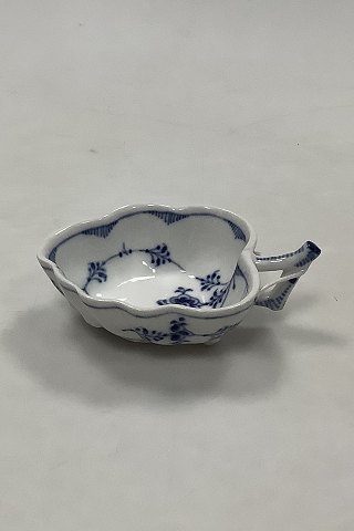 Royal Copenhagen Blue Fluted Plain Leaf Shaped Cup with Handle No 148