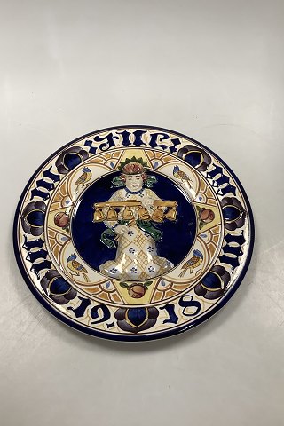 Aluminia Large Christmas Plate from 1915