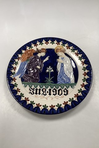 Aluminia Large Christmas Plate from 1909