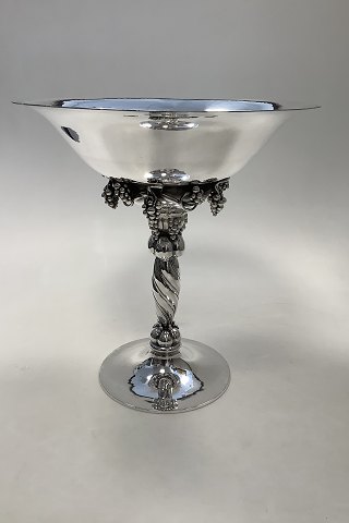 Georg Jensen Sterling Silver Large Footed Grape Bowl No 264A
