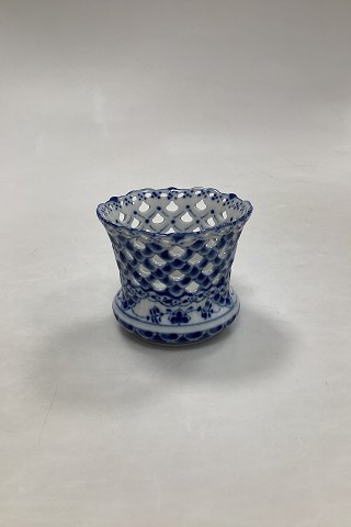 Royal Copenhagen Blue Fluted Full Lace Vase No 369 / 1015