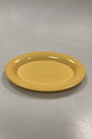 Royal Copenhagen Ursula Oval Plate in Yellow No 085