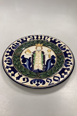 Aluminia Large Christmas Plate from 1920