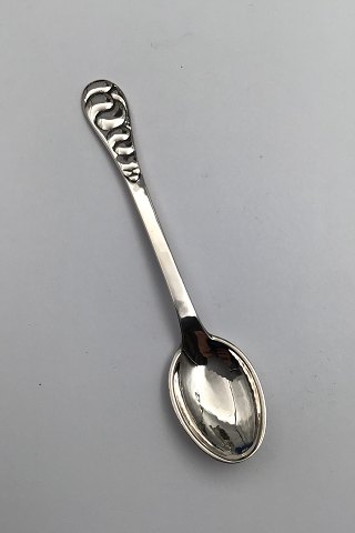 Evald Nielsen Sølv No. 04 Silver Coffee Spoon