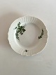 Royal Copenhagen Green Flower Luncheon Plate No 1623