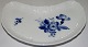 Royal Copenhagen Blue Flower Curved Cresent Shape Dish No 1713